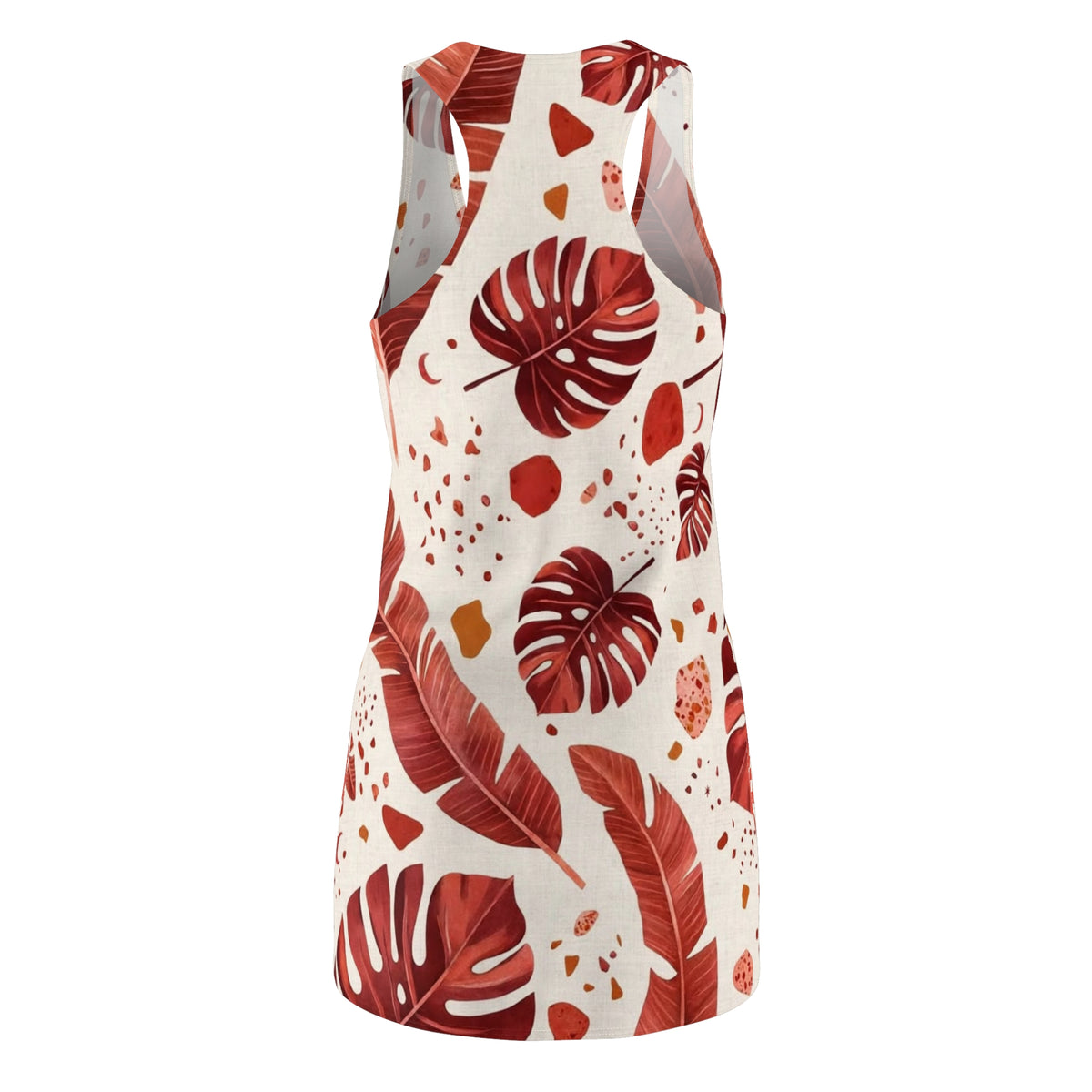 Sensational Beauty Llc Designer Women's Cut & Sew Racerback Dress (AOP)