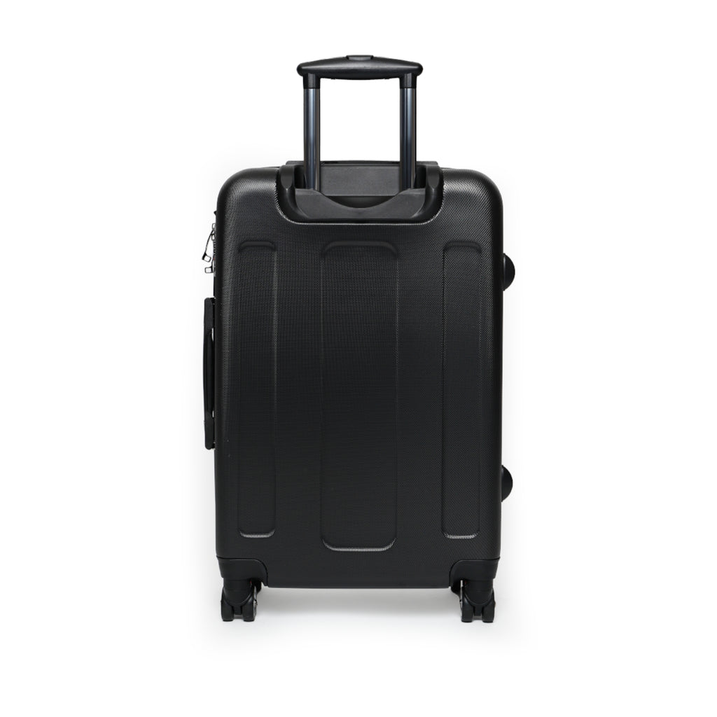 Sensational Beauty Llc Cosmetic Print Designer Carry-On Suitcase – Makeup Travel Luggage by Sensational Beauty Llc.