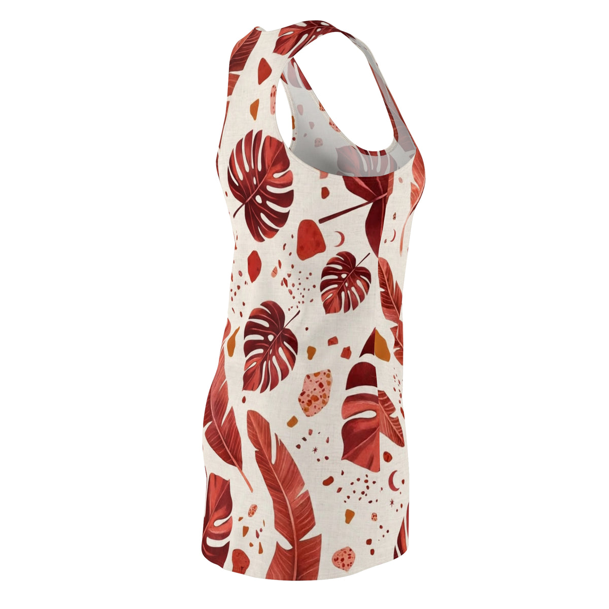 Sensational Beauty Llc Designer Women's Cut & Sew Racerback Dress (AOP)