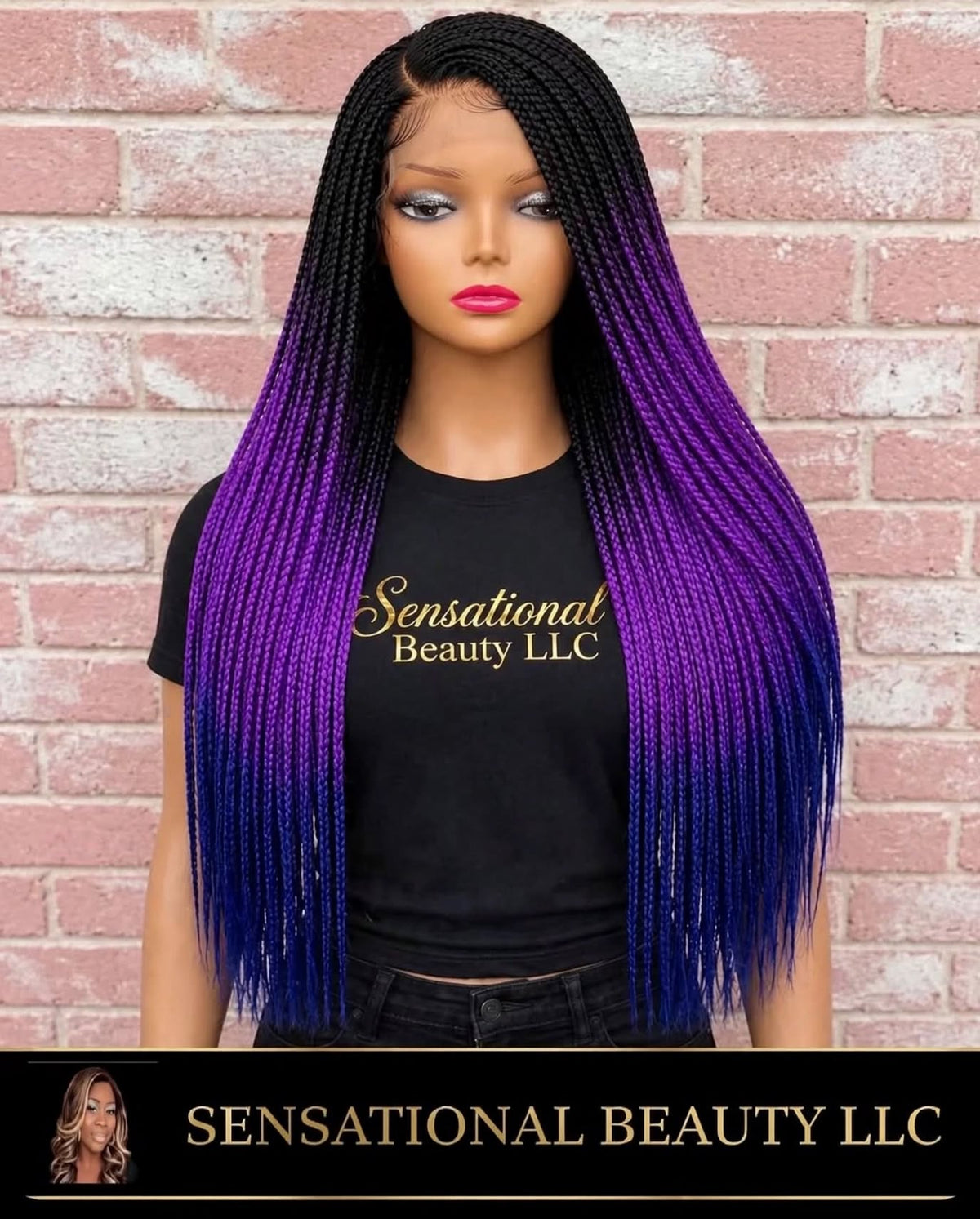 Sensational Beauty LLC - Box Braided Custom Wig