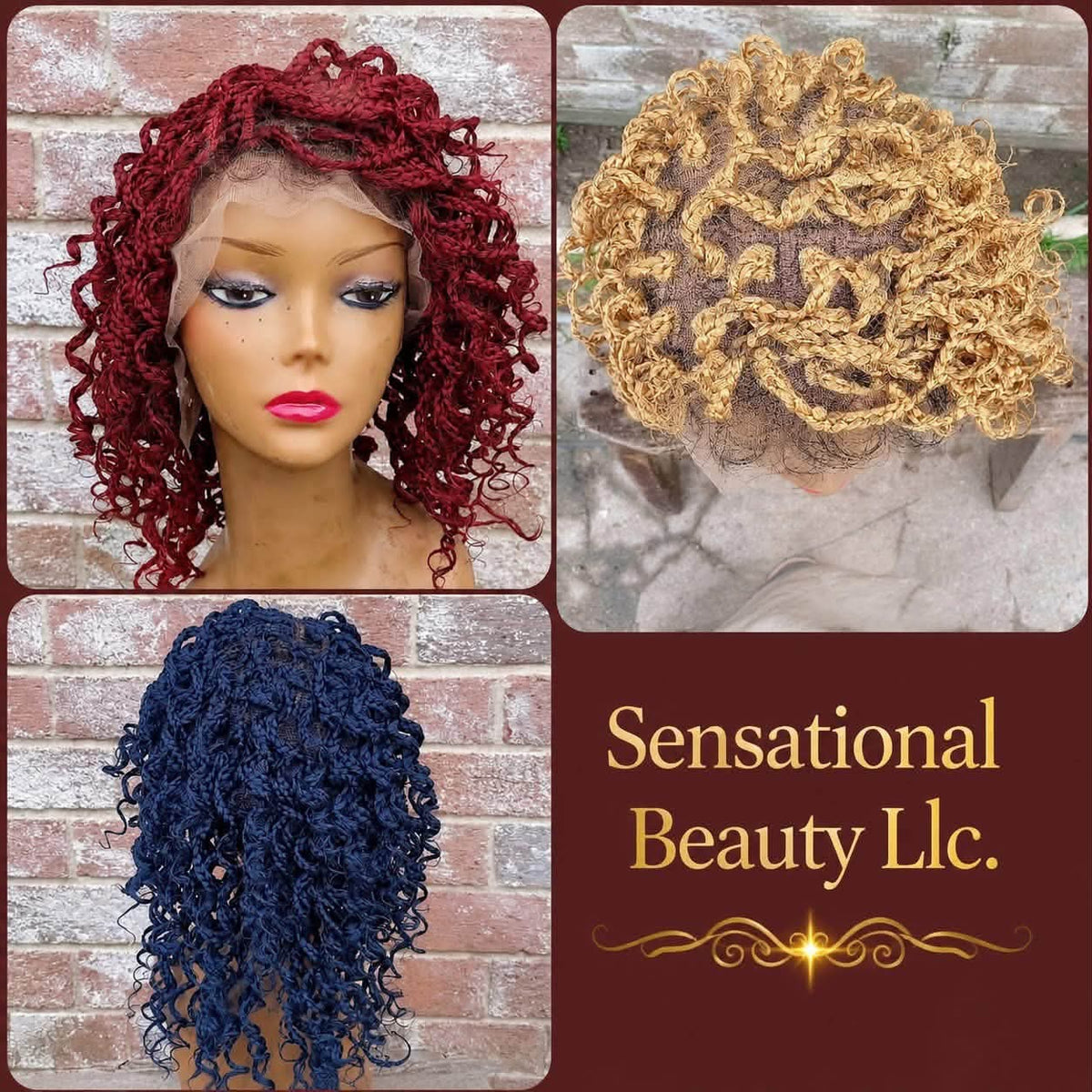 Crochet Lacefront Custom Wig