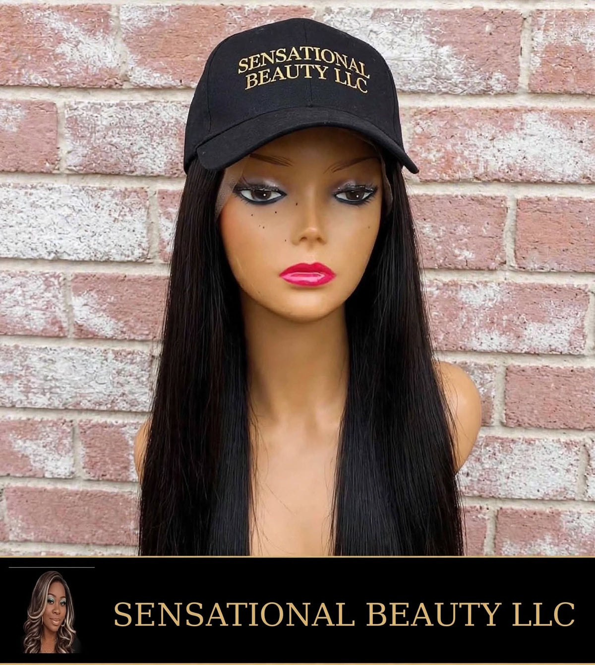 Peruvian Silky Straight Jet Black Cap Wig