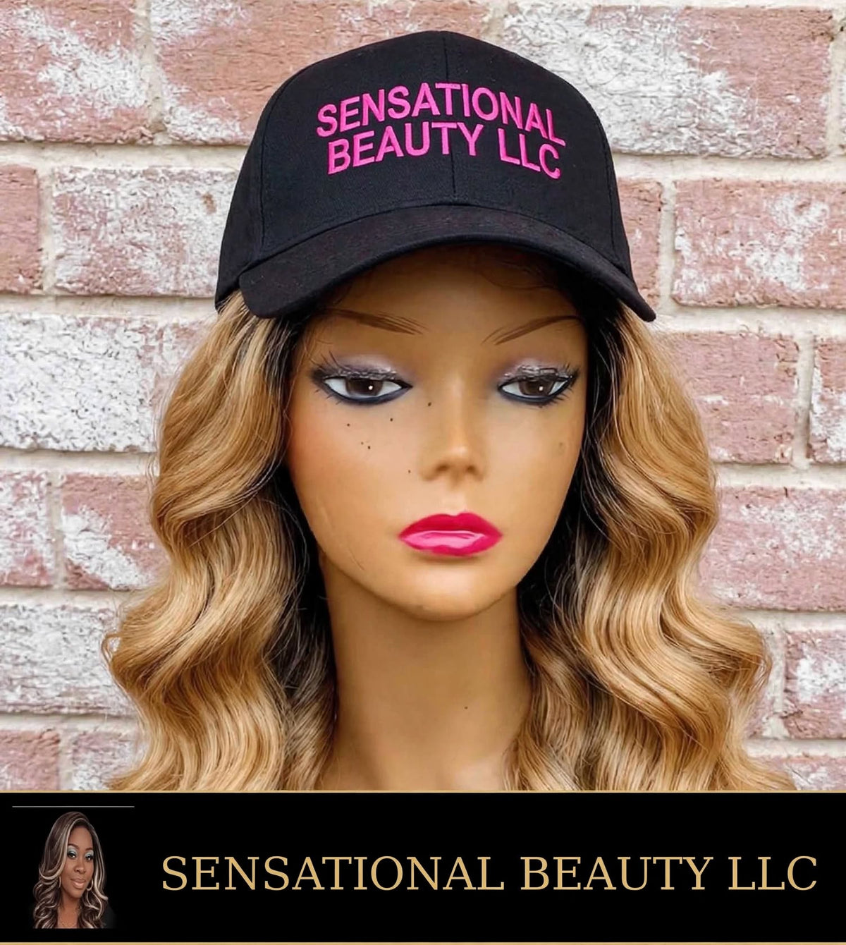 Brazilian Body Wave Honey Blonde Cap Wig